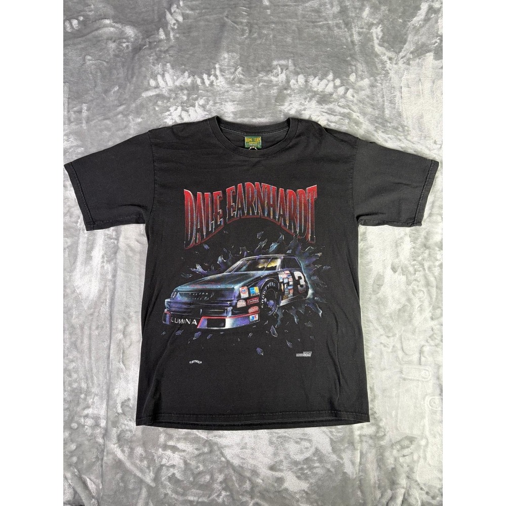 90s Rare VTG Dale Earnhardt The Intimidator Shirt Sz XL Single Stitch USA